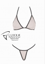 Luxxa BLACK STRASS INVISIBLE BRA 2