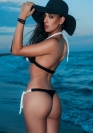 Luxxa THONG ( black / white ) 2