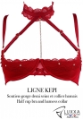Luxxa HALF CUP BRA WITH RHINESTONES 2