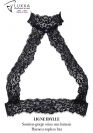 Luxxa BLUE RHINESTONE HARNESS BRA 4