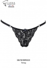 Luxxa BLUE RHINESTONE THONG 5