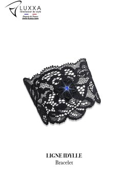 BRACELET A STRASS BLEU