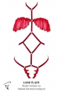 Luxxa Nude Harness Body with Veil 2