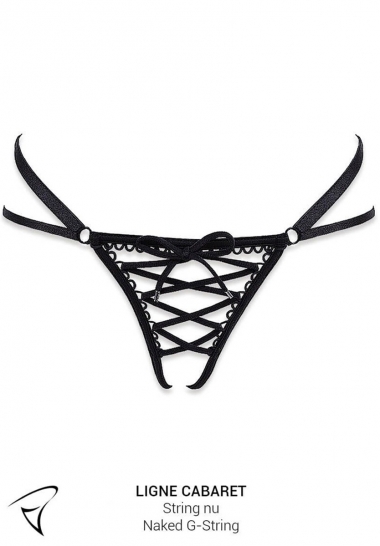 Whisper Of A G-string LACE TRIM BARE STRING